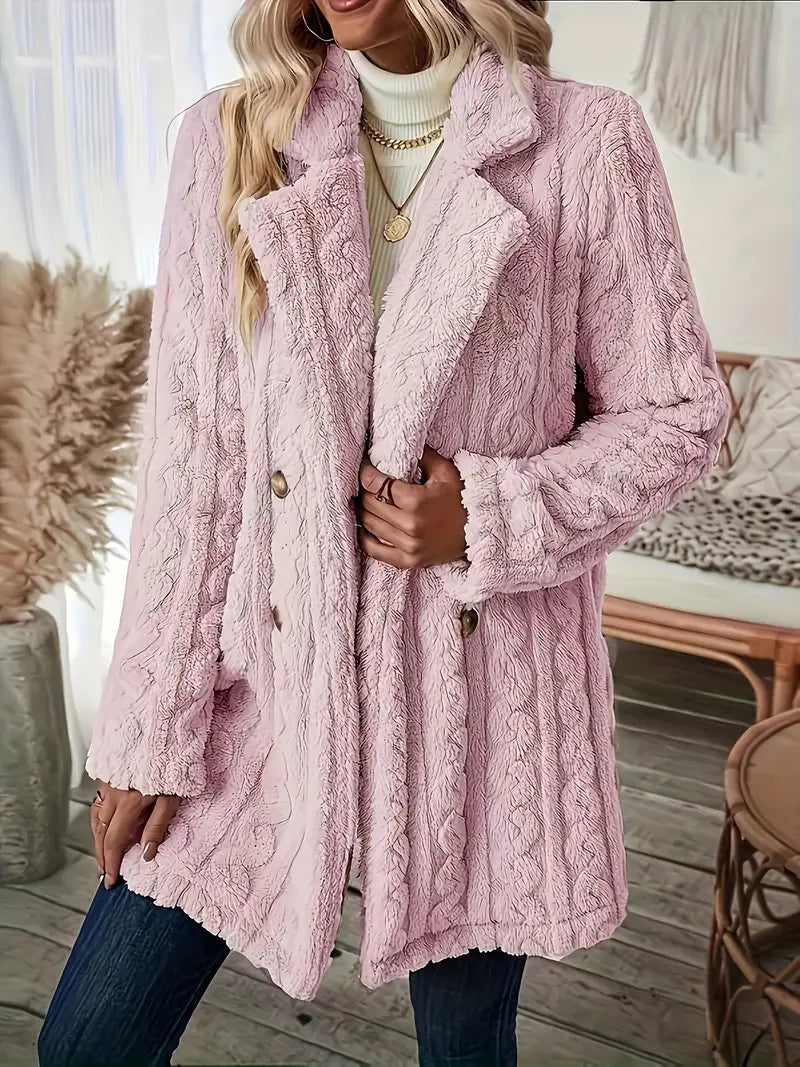 Seraphina I Manteau d'hiver texturé