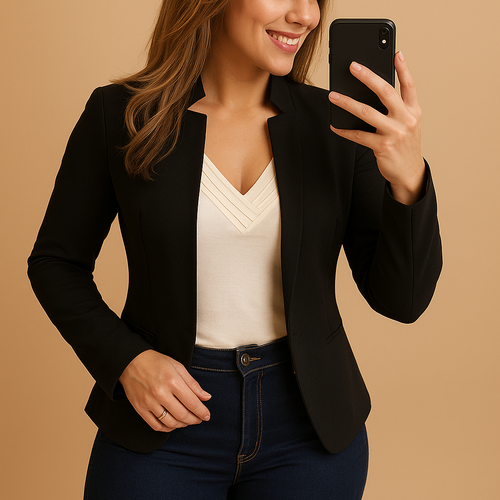 Montrel™ | Blazer léger pour femme avec col à revers